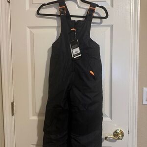 C9 by Champion Black and Orange Kids Snow Bib